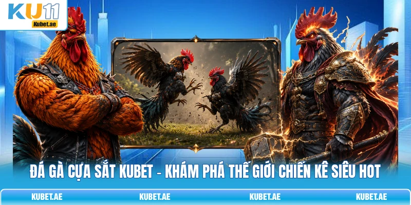 Đá Gà Cựa Sắt KUBET - Khám Phá Thế Giới Chiến Kê Siêu Hot