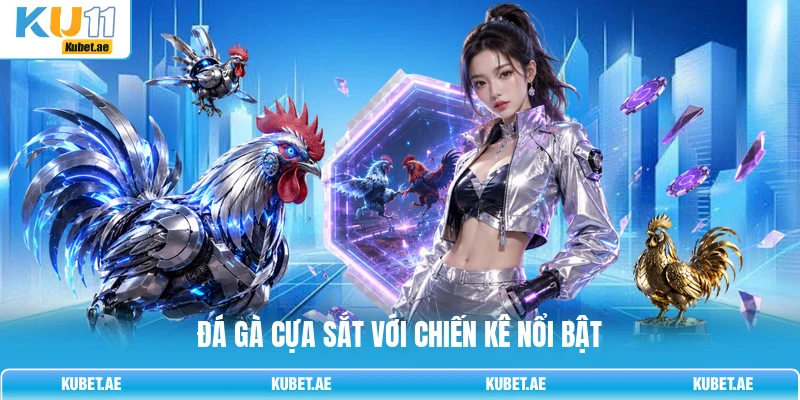 Đá gà cựa sắt với chiến kê nổi bật